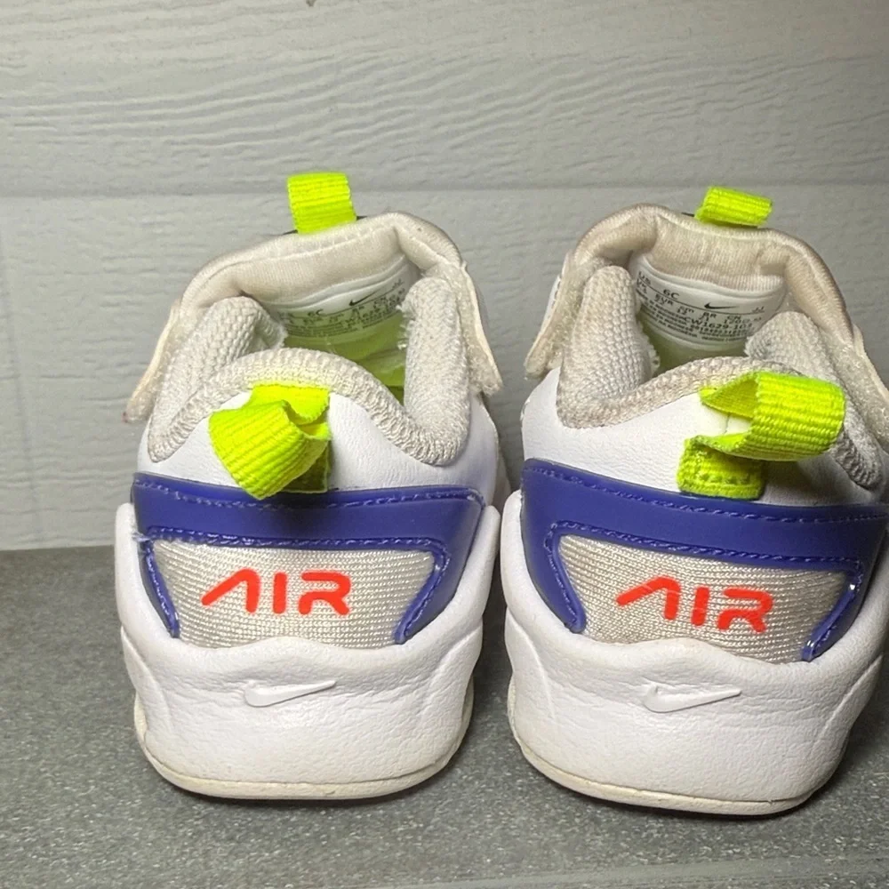 Nike Kids Toddler Air Max Bolt Shoes Size 6 Blue White